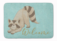 Load image into Gallery viewer, Raccoon Welcome Machine Washable Memory Foam Mat BB8560RUG