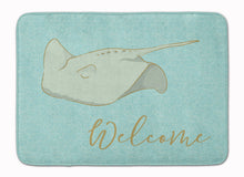 Load image into Gallery viewer, Sting Ray Welcome Machine Washable Memory Foam Mat BB8561RUG