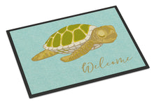 Load image into Gallery viewer, Sea Turtle Welcome Doormat - 18x27 Decorative Floor Mat – Indoor/Outdoor Rug with Artistic Flair BB8562MAT