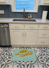 Load image into Gallery viewer, Sea Turtle Welcome Machine Washable Memory Foam Mat BB8562RUG