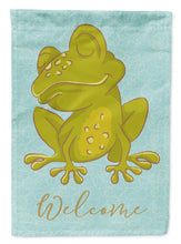 Load image into Gallery viewer, Frog Welcome Garden Flag - Outdoor Decorative Yard Flag BB8564GF