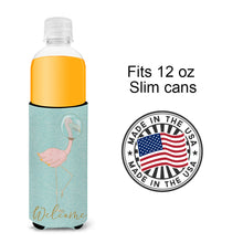 Load image into Gallery viewer, Flamingo Underwater   Hugger for slim cans BB8565MUK