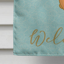 Load image into Gallery viewer, Starfish Welcome Flag Canvas House Size BB8572CHF
