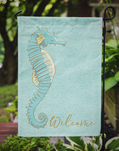Load image into Gallery viewer, Seahorse Welcome Garden Flag - Outdoor Decorative Yard Flag BB8575GF