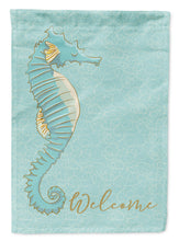 Load image into Gallery viewer, Seahorse Welcome Garden Flag - Outdoor Decorative Yard Flag BB8575GF