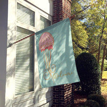 Load image into Gallery viewer, Jelly Fish Welcome Flag Canvas House Size BB8576CHF