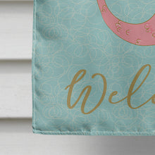 Load image into Gallery viewer, Mermaid with Cat Welcome Flag Canvas House Size BB8577CHF