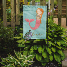 Load image into Gallery viewer, Mermaid with Cat Welcome Garden Flag - Outdoor Decorative Yard Flag BB8577GF