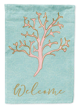 Load image into Gallery viewer, Coral Welcome Garden Flag - Outdoor Decorative Yard Flag BB8583GF