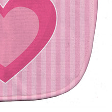 Load image into Gallery viewer, Hearts on Pink Stripes Baby Bib BB8587BIB
