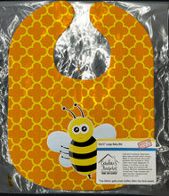 Load image into Gallery viewer, Bee on Quatrafoil Baby Bib BB8596BIB