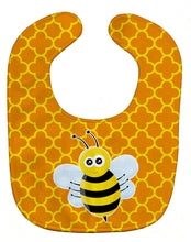 Load image into Gallery viewer, Bee on Quatrafoil Baby Bib BB8596BIB