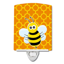 Load image into Gallery viewer, Bee on Quatrafoil Ceramic Night Light BB8596CNL