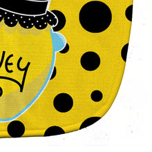 Load image into Gallery viewer, Bee Honey Jar on Polkadots Baby Bib BB8598BIB