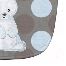 Load image into Gallery viewer, Bear on Polkadots Baby Bib BB8601BIB