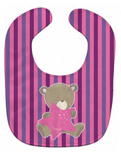 Load image into Gallery viewer, Baby Girl Bear with Star Baby Bib BB8615BIB