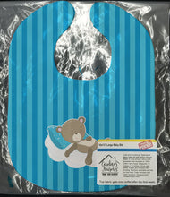 Load image into Gallery viewer, Baby Boy Bear on Cloud Baby Bib BB8620BIB