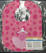 Load image into Gallery viewer, Ballet Tutu on Polka dots Baby Bib BB8626BIB
