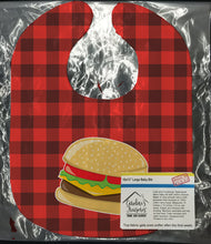 Load image into Gallery viewer, Backyard BBQ Hamburger Baby Bib BB8629BIB