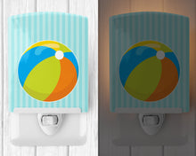 Load image into Gallery viewer, Beach Ball Ceramic Night Light BB8644CNL
