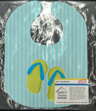 Load image into Gallery viewer, Beach Flip Flops Baby Bib BB8645BIB