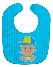 Load image into Gallery viewer, Beach Baby Boy with Hat Baby Bib BB8651BIB