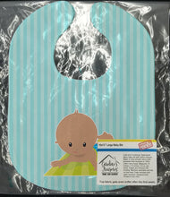 Load image into Gallery viewer, Beach Baby Boy on mat Baby Bib BB8654BIB