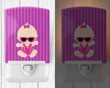 Load image into Gallery viewer, Beach Baby Girl Sunglasses Sarah Ceramic Night Light BB8656CNL