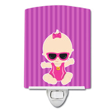 Load image into Gallery viewer, Beach Baby Girl Sunglasses Sarah Ceramic Night Light BB8656CNL