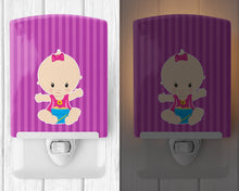Load image into Gallery viewer, Beach Baby Girl Ceramic Night Light BB8659CNL