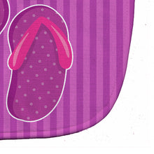Load image into Gallery viewer, Beach Baby Girl Flip Flops Baby Bib BB8662BIB