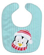 Load image into Gallery viewer, Christmas Penquin Baby Bib BB8675BIB