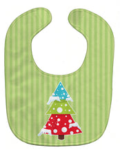 Load image into Gallery viewer, Christmas Tree and Stripes Baby Bib BB8680BIB