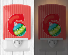 Load image into Gallery viewer, Christmas Month 6 Ceramic Night Light BB8692CNL