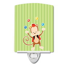 Load image into Gallery viewer, Monkey Juggler Ceramic Night Light BB8696CNL