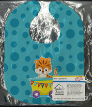 Load image into Gallery viewer, Circus Tiger Train Car Baby Bib BB8710BIB