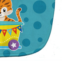 Load image into Gallery viewer, Circus Tiger Train Car Baby Bib BB8710BIB