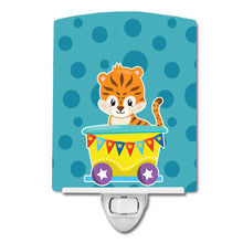 Load image into Gallery viewer, Circus Tiger Train Car Ceramic Night Light BB8710CNL