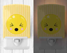 Load image into Gallery viewer, Eyes Closed Face Ceramic Night Light BB8739CNL