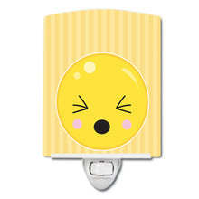 Load image into Gallery viewer, Eyes Closed Face Ceramic Night Light BB8739CNL
