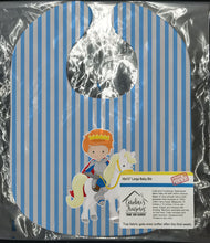 Load image into Gallery viewer, Ginger Boy Prince on Horse Baby Bib BB8748BIB