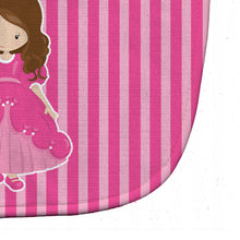 Load image into Gallery viewer, Brunette Girl Princess Baby Bib BB8752BIB
