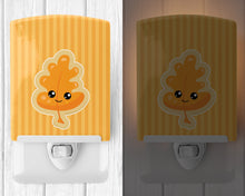 Load image into Gallery viewer, Fall Leaf Ceramic Night Light BB8762CNL