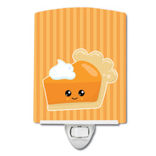 Load image into Gallery viewer, Fall Pumpkin Pie Ceramic Night Light BB8764CNL