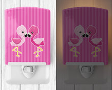 Load image into Gallery viewer, Flamingo Pair Ceramic Night Light BB8767CNL