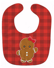 Load image into Gallery viewer, Christmas Gingerbread Girl Baby Bib BB8774BIB