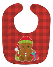 Load image into Gallery viewer, Christmas Gingerbread Presents Baby Bib BB8778BIB