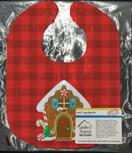 Load image into Gallery viewer, Christmas Gingerbread House Baby Bib BB8779BIB