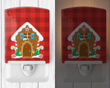 Load image into Gallery viewer, Christmas Gingerbread House Ceramic Night Light BB8779CNL
