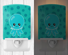 Load image into Gallery viewer, Ocean Octopus Blue Ceramic Night Light BB8794CNL